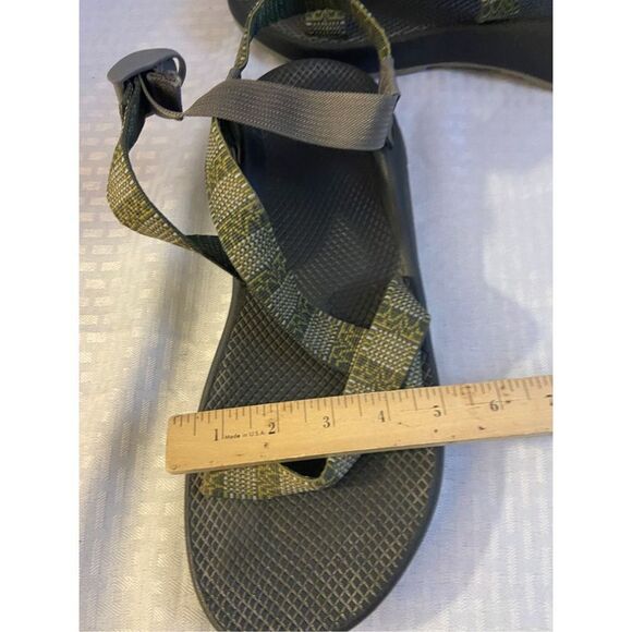 Chaco sandals mens 14 green‎ straps